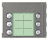 BTICINO Kryt 352165 6T/2SL