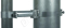 DEHN Objímka 105362 objímka pro trubku D 50mm, distanční vložka 95mm