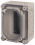 EATON Skříň AE/I23E/T s průhlednými dveřmi, IP65, 1 řada, 9 modulů, N/PE svorkovnice