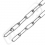 ERICO Řetízek CHK22K  385860  velikost smyčky 9x28mm pozink minimální prodej 1m