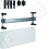 HAGER Díl UD12A1 Univers N-SD 150x500mm