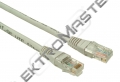 Kabel patch Cat.5e UTP 3m šedý SOLARIX