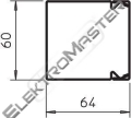 Kanál OBO LKM60060 úložný elektroinst.
