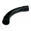 KOPOS Koleno 4116HF_FB ⌀16 oblouk 90 ° -45 - 90 °C PC-ABS černá