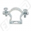 KOPOS Příchytka 5250 ZNM Ø39-52mm, –60 až +250°C, ocel, stříbrná