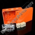 Krabice KSK 175 oranžová IP66
