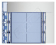 Kryt BTICINO 352161 6T/2SL kov