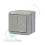 LEGRAND Vypínač FORIX 782382 č.5 šedá IP44