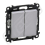 LEGRAND Vypínač VALENA LIFE 752308 č.6+6 hliník