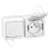 LEGRAND Zásuvka FORIX 782377 2x2P+T bílá IP44