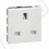 LEGRAND Zásuvka MOSAIC britská 77505 2P+T, 2 moduly, bílá