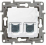 LEGRAND Zásuvka NILOÉ 664774 2XRJ45 cat.6 UTP bílá