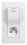 LEGRAND Zásuvka NILOÉ 764528+USB bílá