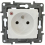 LEGRAND Zásuvka S64540 2P+T PO bílá