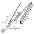 Lišta TS 35Dx 7,5/020 perforovaná