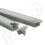 MCLED Profil AL 22x13mm, VL vestavný, mléčný difuzor, komplet, 2m