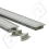 MCLED Profil AL 24x8mm, VS vestavný, mléčný difuzor, komplet, 2m
