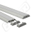 MCLED Profil Al 30x7mm, PX přisazený, matný difuzor, komplet, 1m