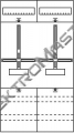 Modul ABB 2ZF21 pro 2 elektroměry