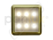 PANLUX Svítidlo DEKORA 4 6LED 12VDC 10lm dekorativní IP20 nerez - modrá