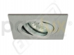 PANLUX Svítidlo HVD-HR50/AL 50W GU5,3 12V halogenové podhledové výklopné IP20 hliník broušený