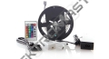 Pásek LED RGB 7,2W/m 3m+adapt.+ovl. 12V