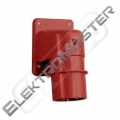 Přívodka 81809 16A 3P+N+PE 400V IP44