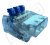 PROTEC Svorka PSK 325H 3x0,2-2,5mm transparentní