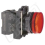 SCHNEIDER Signálka XB5AVM4 s LED 230-240V rudá