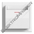 Spínač EPH6200121 pro hotelové kar. bílá