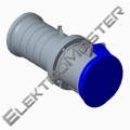 Spojka 63A/230V 3-pól. IP44