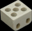 Svorka 6311-06 porcelánová 2x2,5