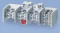 Svorka WERIT 1274 4pol. 2x25mm+2x35mm še