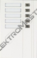 TESLA STROPKOV Panel 4FN 230 15 montážní 5 tlačítek