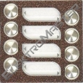 TESLA STROPKOV Panel 4FN 231 03.1 antika měděná