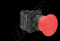 Tlačítko B200E pr.40mm STOP červená