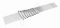 TREMIS Deska ZD 01a zemnící 2000x250mm, materiál:FeZn