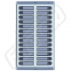 URMET Panel 925/026 tlačítkový, 26 tlačítek, 2 sloupce