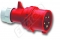 Vidlice 16A / 400V 5-pól. IP44