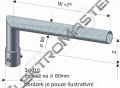 Výložník SK 2-1000/180 žár.zinek