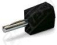 WAGO Konektor 215-311 Banánkový Pro průměr zásuvky 4 mm, černá