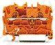 WAGO Svorka 2001-1202 2vodičová průchozí 1,5 mm², oranžová