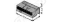 WAGO Svorka 243-208 instalační PUSH WIRE® pro plné vodiče, 8 x 0,8 mm², šedá