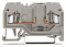 WAGO Svorka 279-915/281-410 pro moduly 2 vodiče S diodou 1N4007, šedá