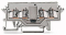 WAGO Svorka 280-623/281-411 pro moduly 4 vodiče S diodou 1N4007, šedá