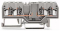 WAGO Svorka 280-815/281-411 pro moduly 4 vodiče S diodou 1N4007, šedá