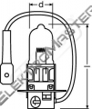 Žár.AUTO 12V 100W PK22s H3 62201SBP