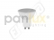 Žár.LED 7W-50 GU10 3000K 120° PANLUX