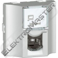 Zásuvka mosaic 78624 RJ45 UTP cat.5 2M H